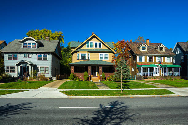 Northeast Ohio residential street